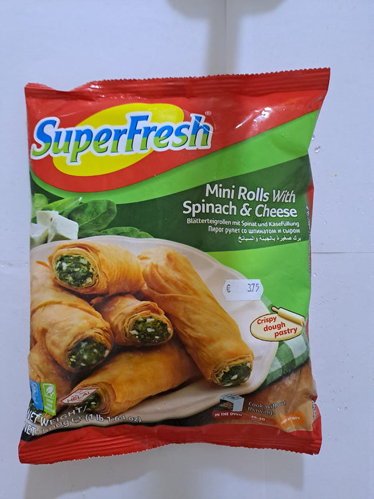 Super Fresh Mini Rolls With Spinach &Cheese