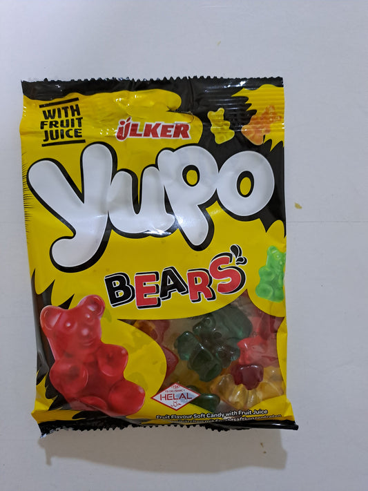 Ulker Yupo Bears Cany With Fruit Juice