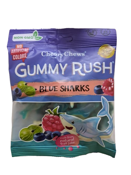 Cheery Chews Blue Sharks Candy