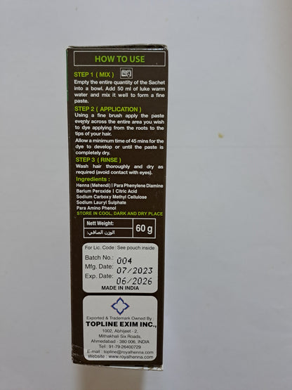 Topline Royal Chestnut Henna