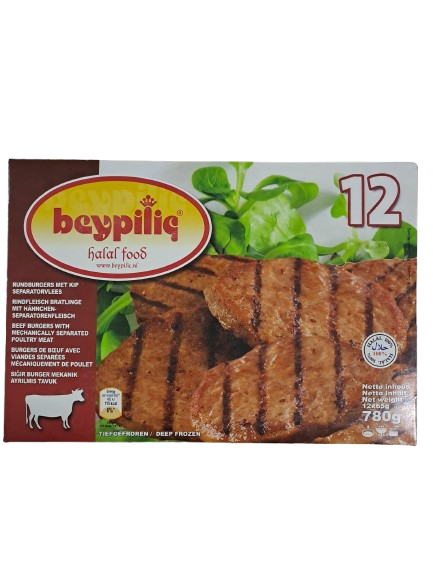 Beypilig Rundburgers Met Kip Separatorvlees