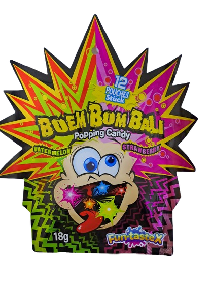 Bloem Bom Bali Popping Candy Watermelon & Strawberry