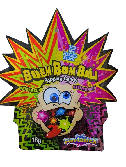 Bloem Bom Bali Popping Candy Watermelon & Strawberry