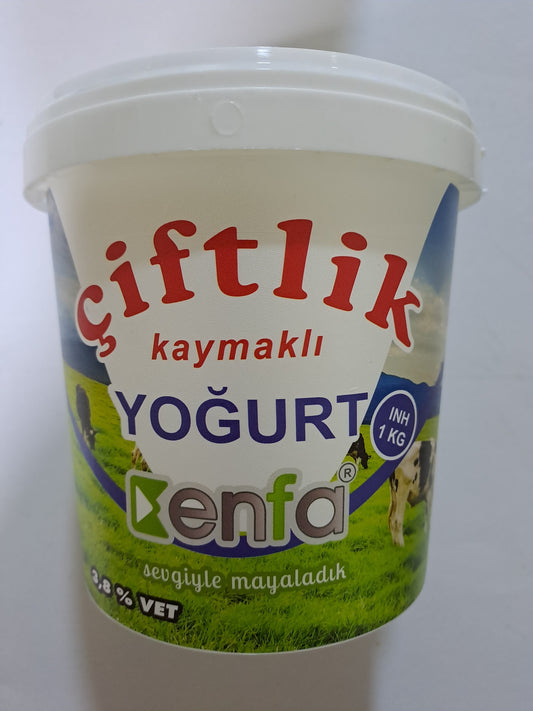 Ciftlik Kaymakli Yogurt 3,8% vet