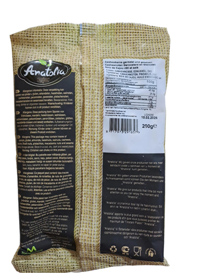 Anatolia salted cashews
