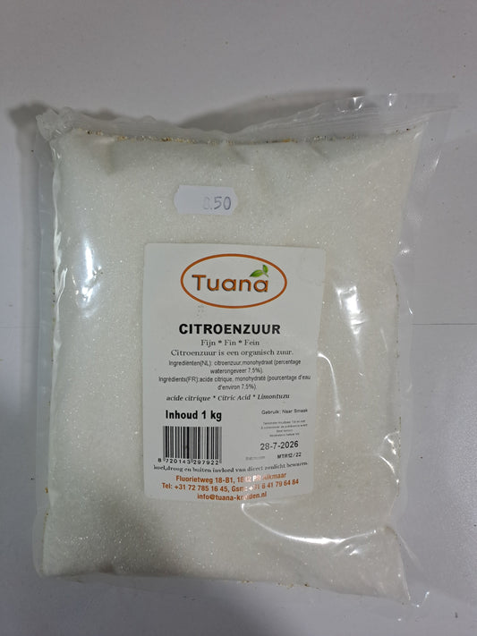 Tuana Citroenzuur