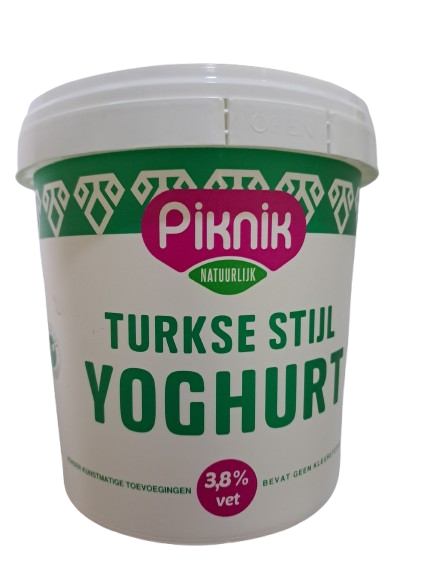 Piknik Turkse Stijl Yoghurt 3,8% Vet