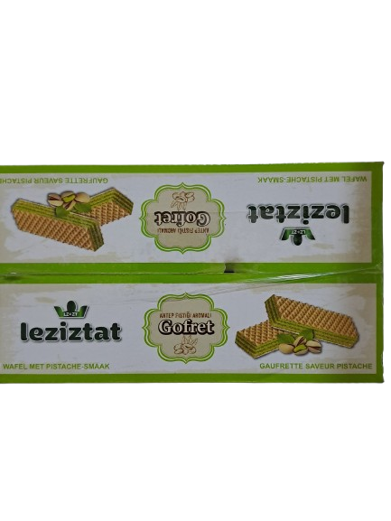 Leziztat Wafel Met Pistache Smaak