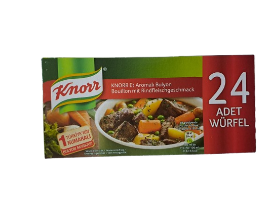 Knorr Bouillon Blokjes Rund 24 Stuks