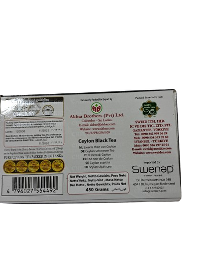 Cherry Brand ceylon black tea pekoe Early Grey