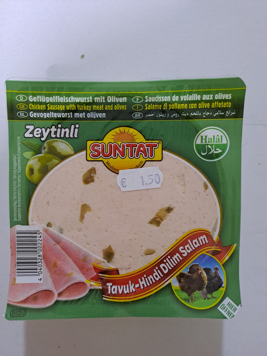 Suntat Tavuk-Hindi Dilim Salam Zeytinli