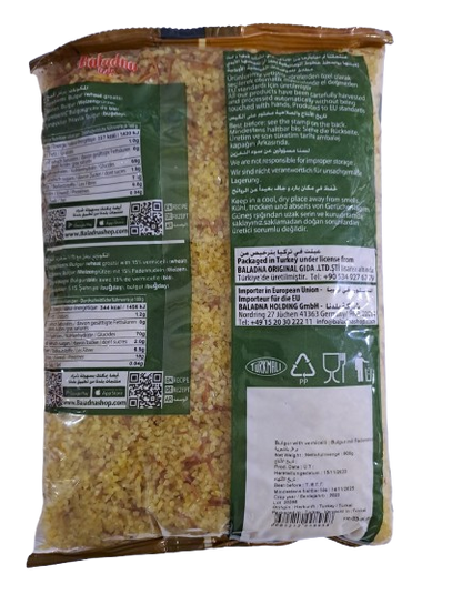Baladna Bulgur With vermicelli