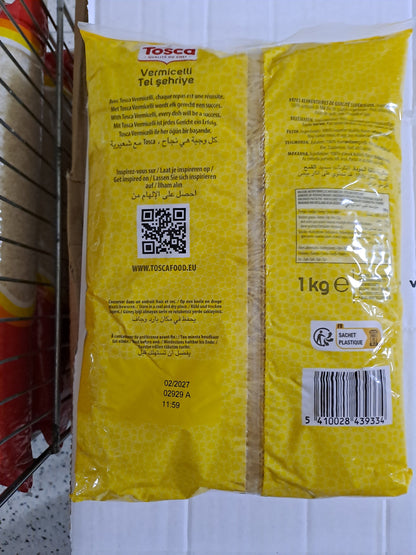 Tosca vermicelli Tel sehriye