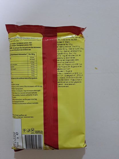 Top of The Pop Microwave popcorn Butter Flavour
