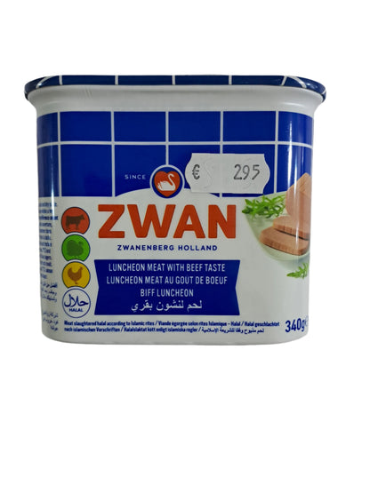 Zwan Luncheon Meat With Beef Taste