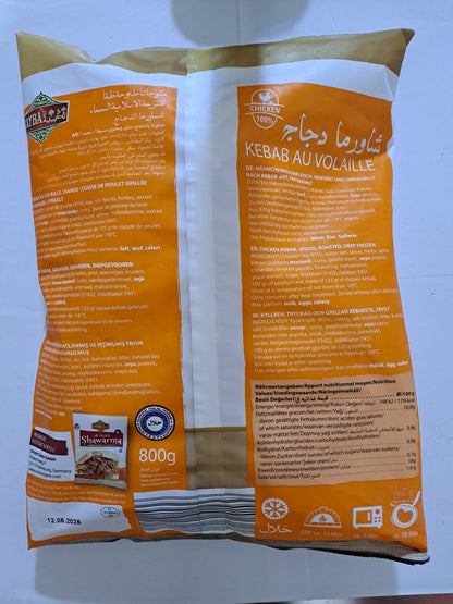 Tayba Shawarma Kebab Au Volaille