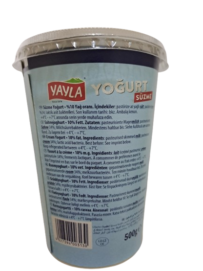 Yayla Yogurt Suzme