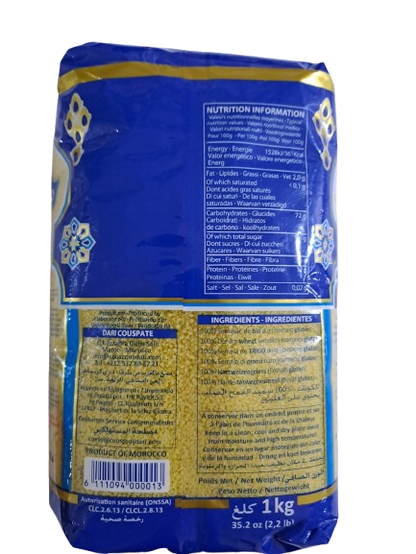 Dari Couscous Moyen