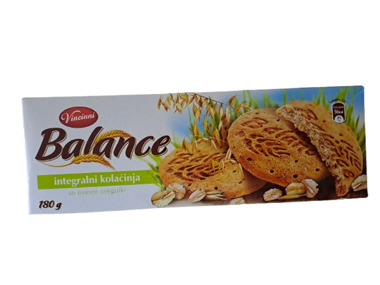 Vincinni Balance Wholemeal Cookies