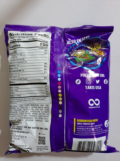 Takis Blue Heat