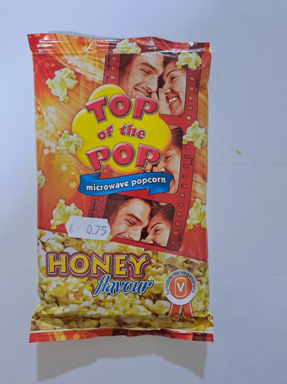 Top Of The Pop Microwave Popcorn Honey Flavour