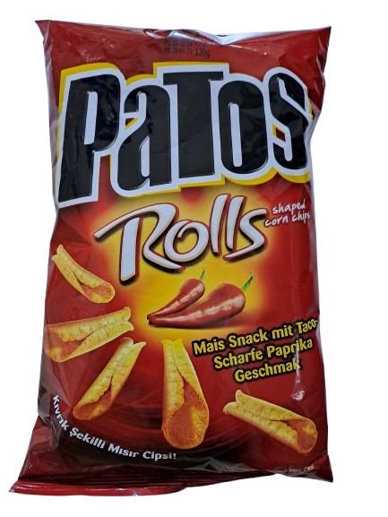 Patos Rolls shaped Corn Chips