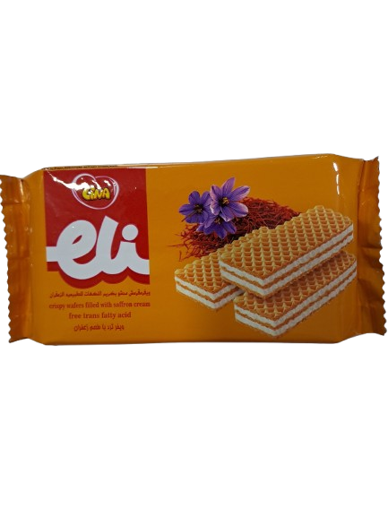 Lina Eli Crispy Wafers Filled With Saffron Cream