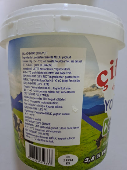 Ciftlik Kaymakli Yogurt 3,8% vet